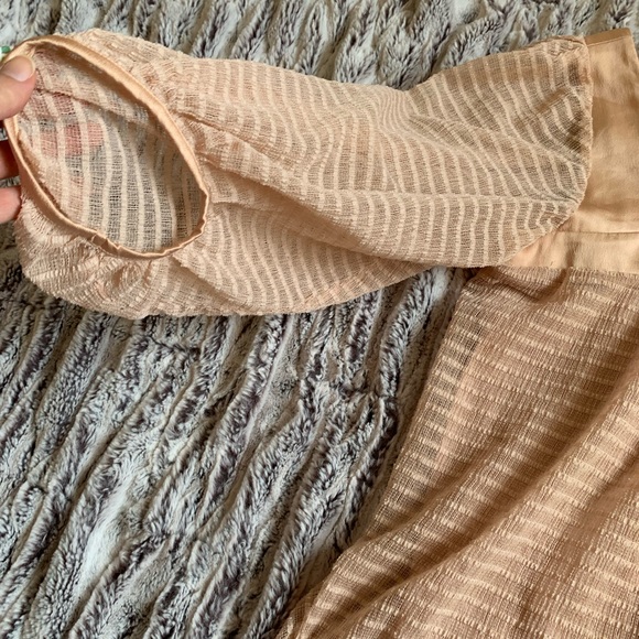 Anthropologie Size Small Ethereal Pink Blouse - Picture 6 of 8